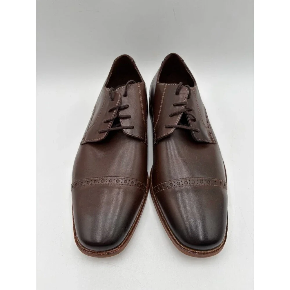 Florsheim CASTELLANO CPOX Men's NEW Leather Oxford Shoe Brown US Size 8 3E